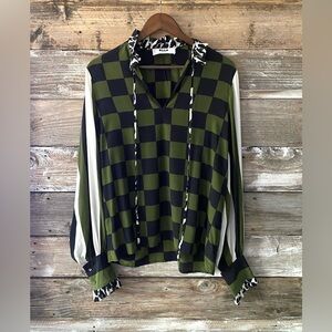 MSGM Milano-100% Silk Blouse | Size IT 42 (US 6)